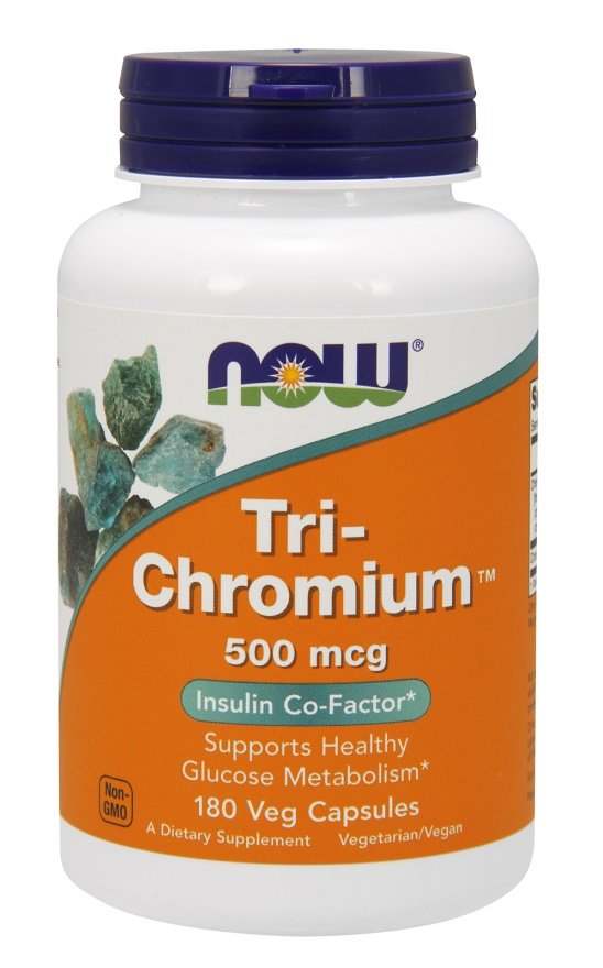 NOW Foods Tri-Chromium, 500mcg - 180 vcaps Online