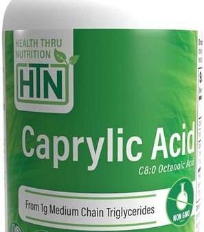 Health Thru Nutrition Caprylic Acid, 600mg - 100 softgels Fashion