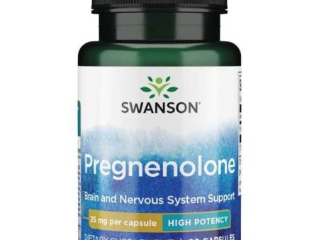 Swanson Pregnenolone, 25mg - 60 caps on Sale