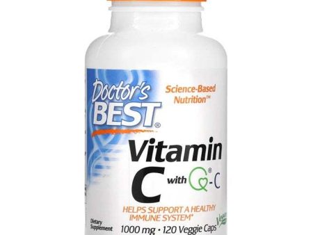 Doctor s Best Vitamin C with Q-C, 1000mg - 120 vcaps Hot on Sale