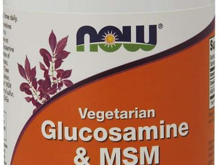 NOW Foods Glucosamine & MSM Vegetarian - 120 vcaps Online Sale