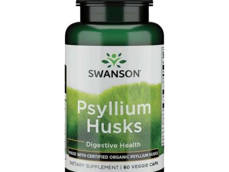 Swanson Psyllium Husks, 625mg - 60 vcaps Discount