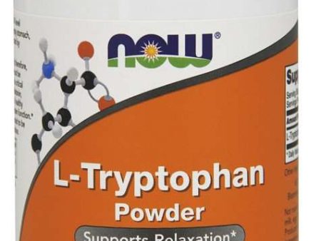 NOW Foods L-Tryptophan, Powder - 57 grams Supply