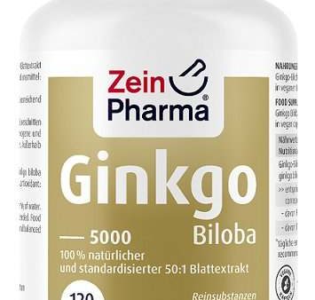 Zein Pharma Ginkgo Biloba 5000, 100mg - 120 caps Online Hot Sale