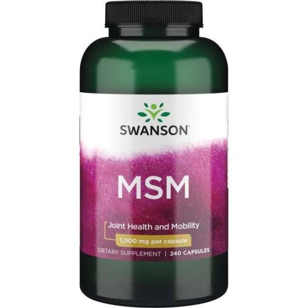 Swanson MSM, 1000mg - 240 caps Sale