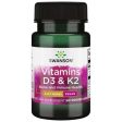 Swanson Vitamins D3 & K2 - 60 vcaps Online Hot Sale