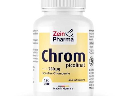 Zein Pharma Chromium Picolinate, 250mcg - 120 caps Discount