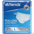 Attends Pull-Ons Discreet (Unisex) Underwear 3 Large Pack of 10 Online