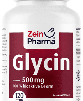 Zein Pharma L-Glycine, 500mg - 120 caps Supply