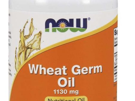 NOW Foods Wheat Germ Oil, 1130mg - 100 softgel Supply