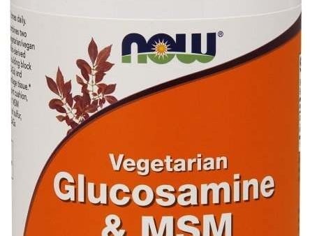 NOW Foods Glucosamine & MSM Vegetarian - 240 vcaps Fashion