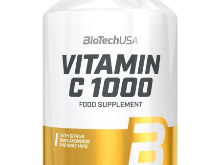 BioTechUSA Vitamin C 1000 - 100 tablets Cheap