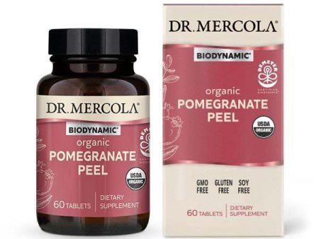 Biodynamic® Organic Pomegranate Peel, 60 Tablets - Dr Mercola Online now