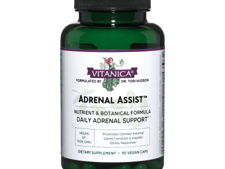 Adrenal Assist, 90 Vegan Capsules - Vitanica Online now