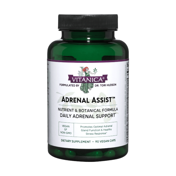 Adrenal Assist, 90 Vegan Capsules - Vitanica Online now