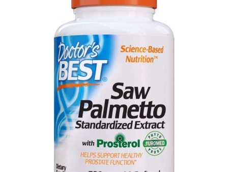 Doctor s Best Saw Palmetto Standardized Extract with Prosterol, 320mg - 60 softgels Online Hot Sale