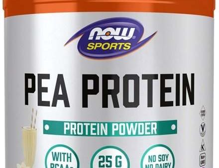 NOW Foods Pea Protein, Vanilla Toffee - 907 grams Fashion