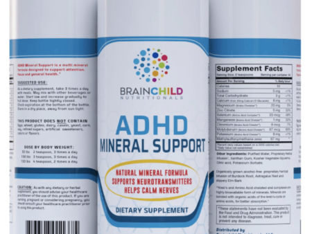 ADHD Mineral Support (16 fl oz) 473ml - BrainChild Nutritionals Fashion