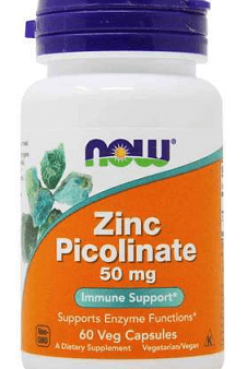 Zinc Picolinate (60 Capsules) - Now Foods Online Hot Sale