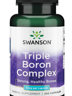 Triple Boron Complex 3mg 250 Capsules - Swanson Fashion