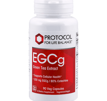 EGCg Green Tea Extract 90 vegcaps - Protocol For Life Balance Online now