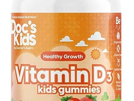 Doctor s Best Vitamin D3 Kid s Gummies, Fruit Flavours - 60 gummies Online now