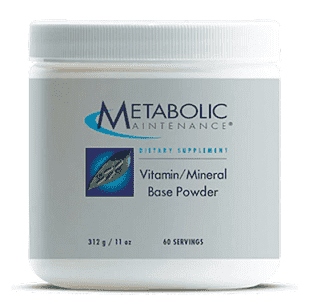 Vitamin Mineral Base Powder (312g) - Metabolic Maintenance Online