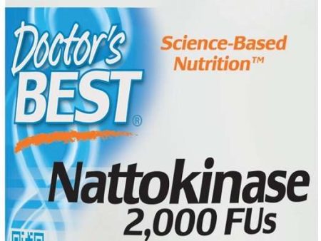 Doctor s Best Nattokinase, 2000 FUs - 90 vcaps Online Hot Sale