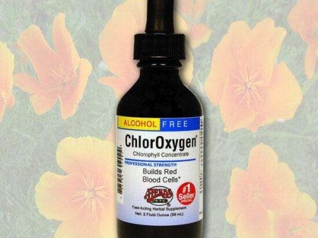 ChlorOxygen, Chlorophyll Concentrate (Alcohol Free) 59 ml - Herbs Etc. Online now