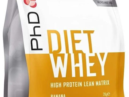 PhD Diet Whey, Banana - 2000 grams Hot on Sale