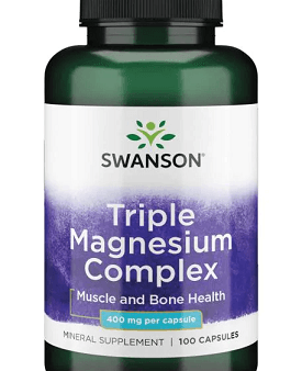 Triple Magnesium Complex 400mg (100 Capsules) - Swanson Fashion