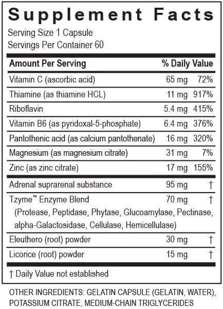 Adrenal Complex 60 caps - TransFormation Fashion