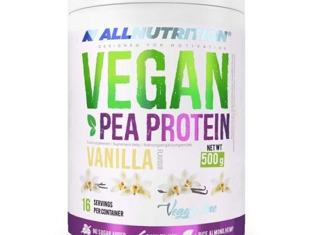 Allnutrition Vegan Pea Protein, Vanilla - 500 grams Online