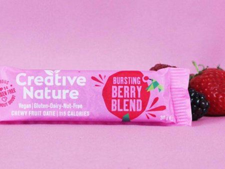 Bursting Berry Blend Oatie 38g Bar x 20 - Creative Nature Discount