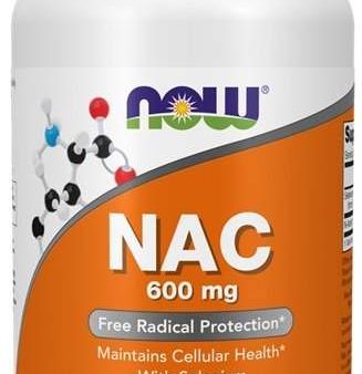 NOW Foods NAC with Selenium, 600mg - 250 caps on Sale