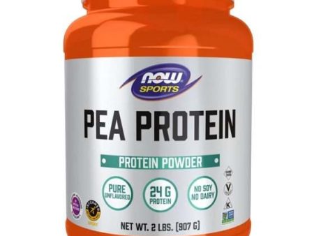 NOW Foods Pea Protein, Unflavored - 907 grams For Discount