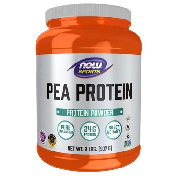 NOW Foods Pea Protein, Unflavored - 907 grams For Discount