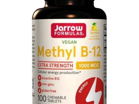 Jarrow Formulas Methyl B-12, 1000mcg (Lemon) - 100 vegan chewable tabs Discount