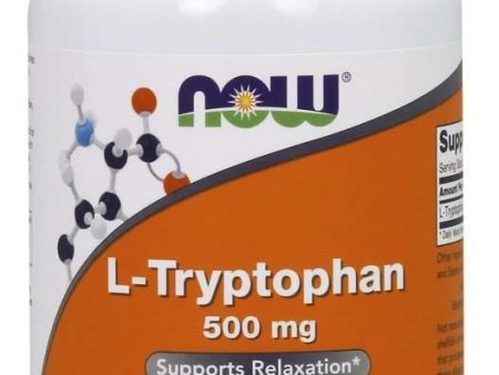 NOW Foods L-Tryptophan, 500mg - 120 vcaps For Discount