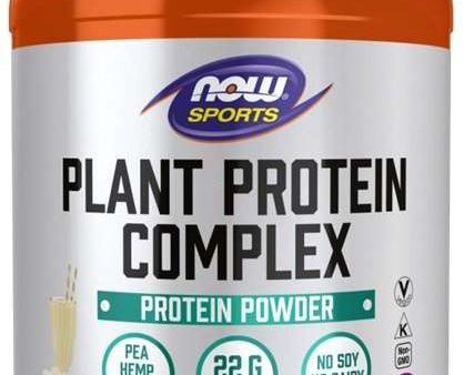 NOW Foods Plant Protein Complex, Creamy Vanilla - 907 grams Online