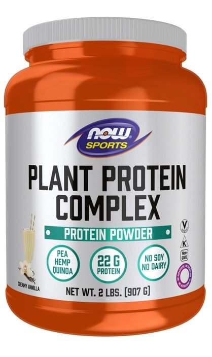 NOW Foods Plant Protein Complex, Creamy Vanilla - 907 grams Online