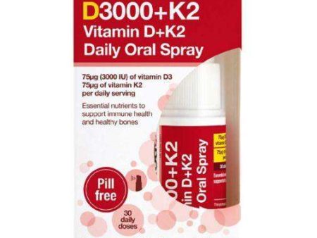 D3000 + K2 Daily Oral Spray 12ml - BetterYou For Cheap