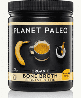 Organic Bone Broth Protein Powder – Vanilla and Banana 480g - Planet Paleo Cheap