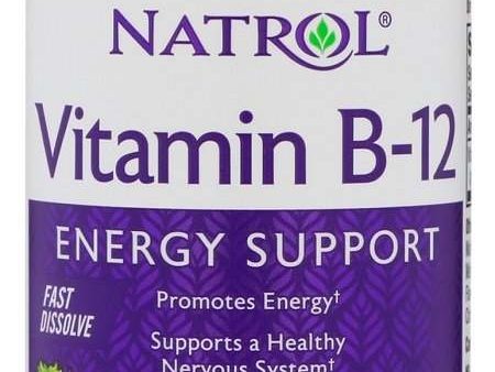 Natrol Vitamin B-12 Fast Dissolve, 5000mcg - 100 tablets Online Hot Sale