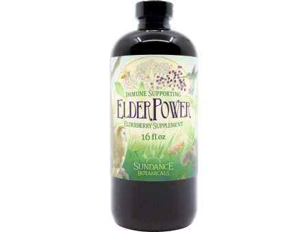 ElderPower Elderberry Syrup, 16 oz - Sundance Botanicals Online Hot Sale