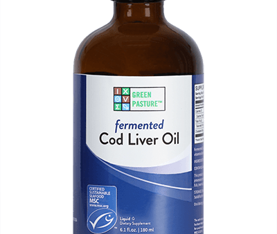 Fermented Cod Liver Oil, 180 ml - Green Pasture Online now