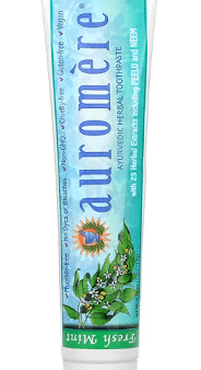 Ayurvedic Herbal Toothpaste, Fresh Mint, 4.16 oz (117 g) - Auromere Online Sale