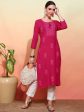 Ode by House of Pataudi Embroidered Straight Kurta Online Sale