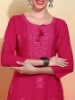 Ode by House of Pataudi Embroidered Straight Kurta Online Sale