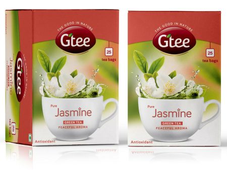 Gtee Green Tea Bags - Jasmine Online Hot Sale